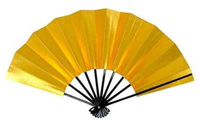 Kimono Box Made In Black Lacquered Sun Dance Fan Black Kyoto Japanese Nihon Buyo [Asakusa Market] [Fan Included, Japan] 9.5 (Dou-gold Lacquer) Fan,