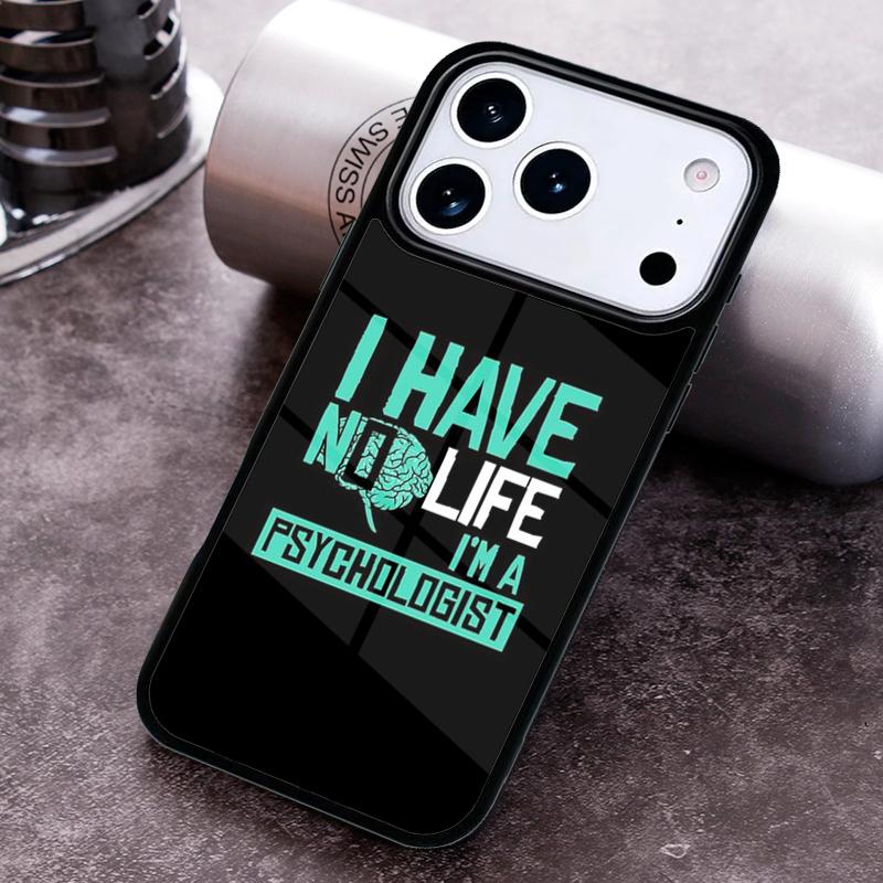 Awesome Psychologist Profession Psychology Phone Case For iPhone 17 16 15 14 13 12 11 Pro Max Plus 17Air Soft Silicone Cover