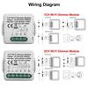 2025 Trend Tuya Wifi Smart Dimmer Switch Module 10A Support 2 Way Control 1 Gang Compatible For Google Home Alexa Smart Life App