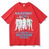 Backstreet Boys T-Shirts YK Lustige Freizeit Baumwollkleidung Geschenk Kleidung Into The MILLENNIUM Vintage Oberteile Damen Herren Streetwear T-Shirts