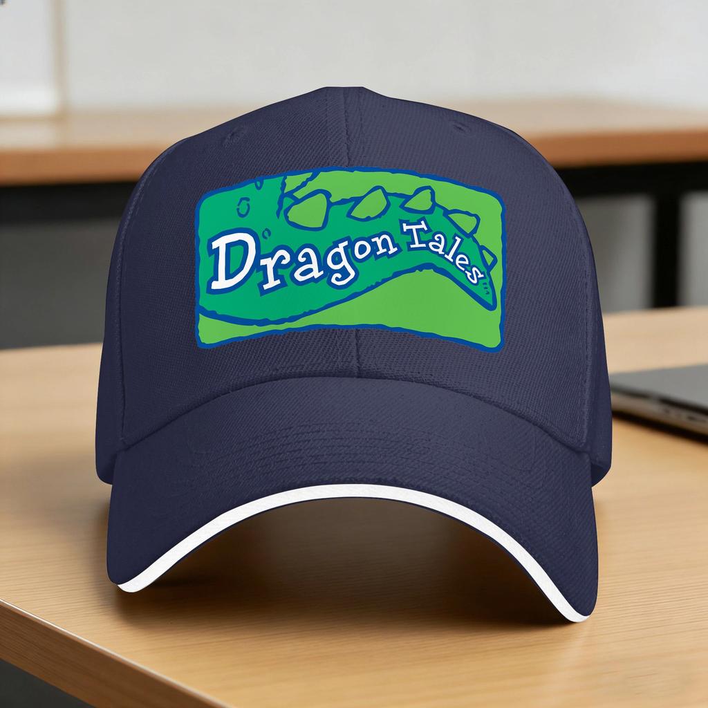 Summer Casual Baseball Cap Dragon Tales Outdoor Gym Trucker Hat For Couple Women Sun Visor Yk Cute Baseball Caps
