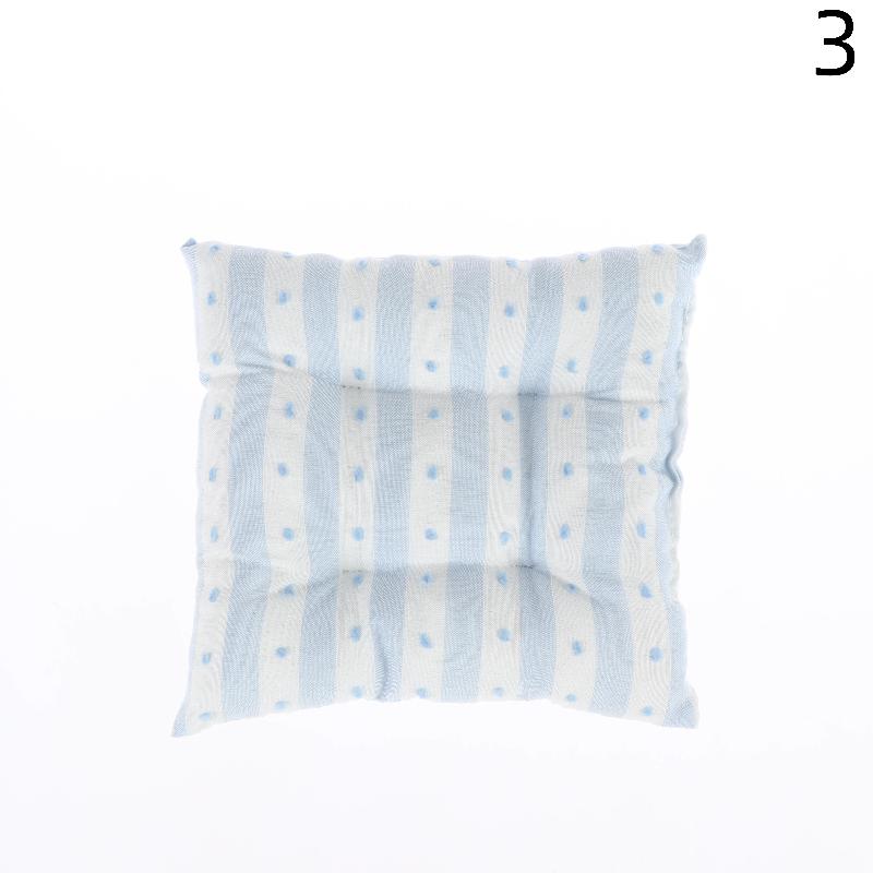 Stripes Polka Dot Coasters Portable Square Cotton Cloth Insulation Pad Soft Hanging Drink Coasters Photography Props