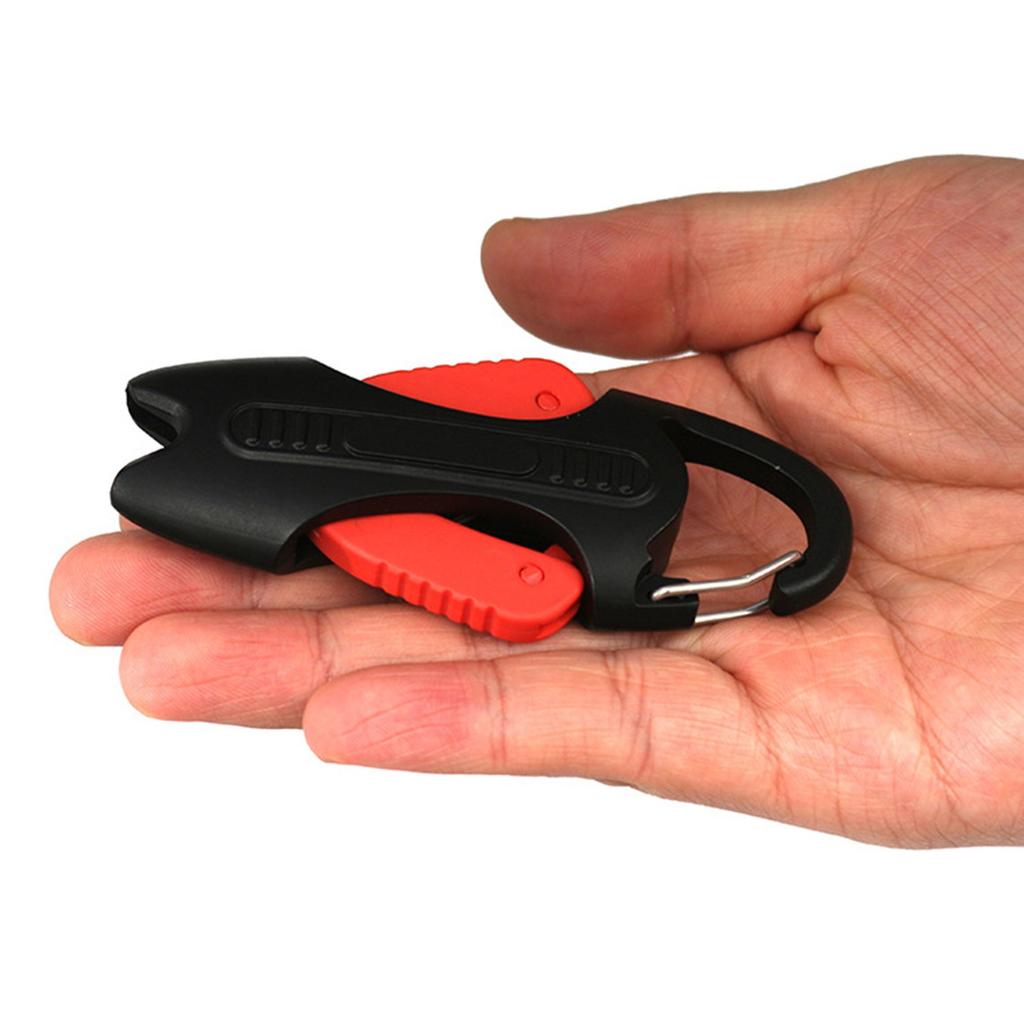 Line Cutter Rustproof Stainless Fishing Line Scissors Retractable Braided Fishing Line Trimmer with Buckles