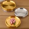 Korean Style Barbecue Tray 304 Stainless Steel Steak Salad Plate Fruit Cake Tray  Kitchen