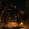 Halloween Heks Tuinmolen met Thema voor Buiten Tuindecoratie