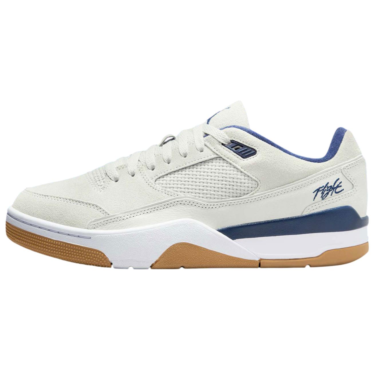 Jordan Flight Court Neutral Grey White Gum Light Brown Midnight Navy Unisex Shoes HF3255-004 42.5