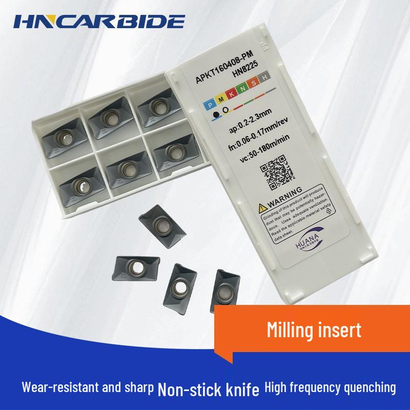 APMT1135 CNC Tungsten Steel End Mill Cutter: Single Grain 1604 Milling Insert