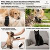 2pcs Neoprene Fabric Dog Booties Adjustable Fit Dog Foot Cover Flexible Dog Socks  Water Activities