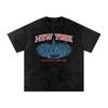 New York | Snow Washed Oversized Cotton T-Shirt and Kids Shirt