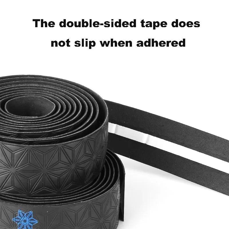 Anti-Slip Handlebar Tape PU Road Bike Shock Absorp Comfortable Non-slip Silicone Shock-absorbing Sweat-absorbent Tape