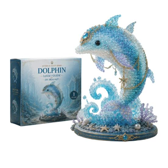 Kit fai da te con perline Oceano Mitico per Principianti, Kit per la Realizzazione di Animali 3D con Perline con Istruzioni, Design Unici di Animali Marini con Perline e Modello