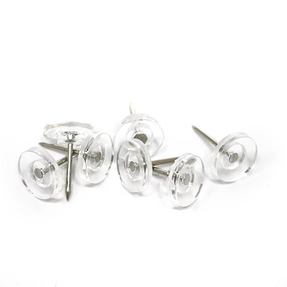 100Pcs Creative Round Head Nail DIY Thumb Tacks Easy Install Board Thumbtack  Wall Markers