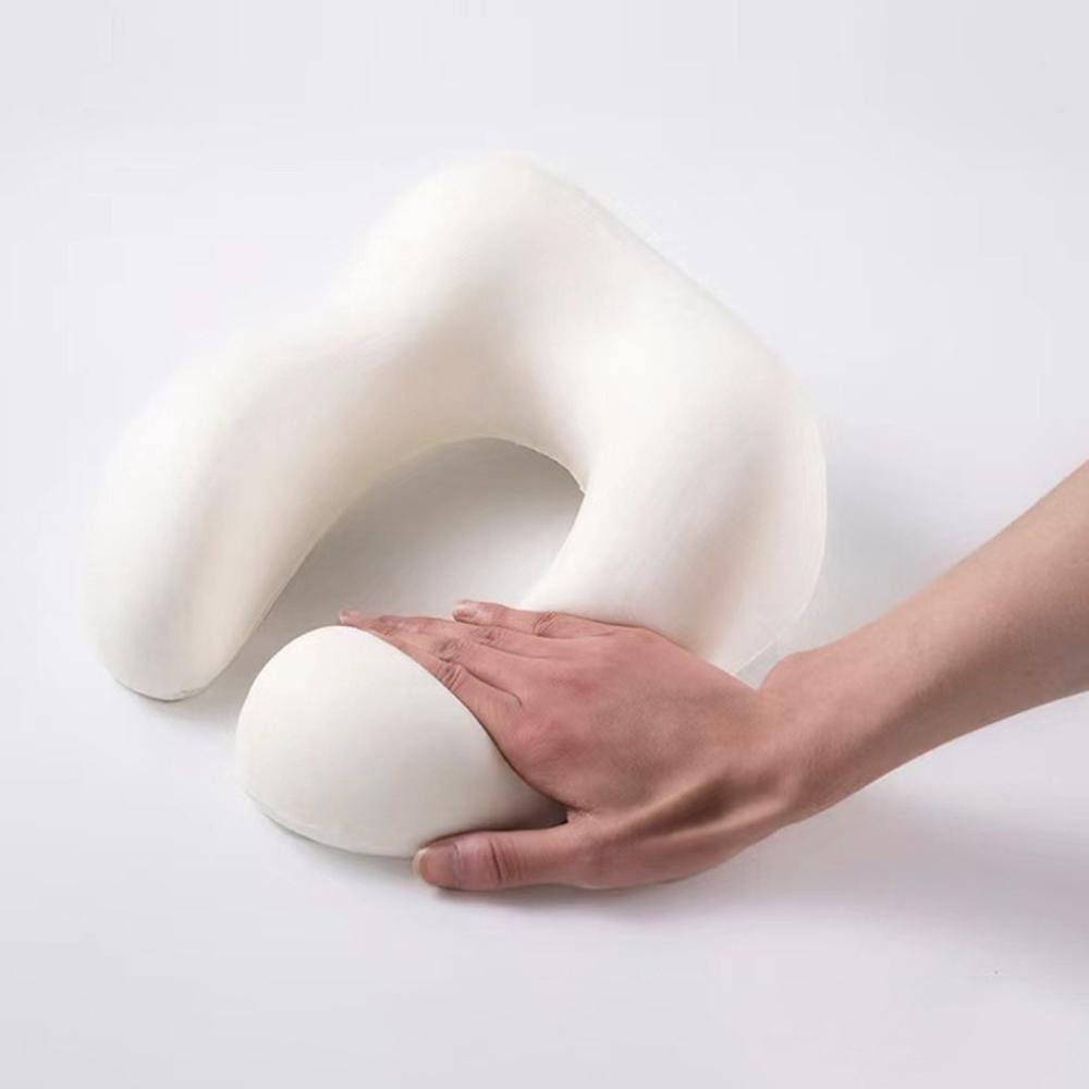 1 Stück U-förmiges Kissen, Nackenstützkissen, Spezielles Nackenkissen, Memory-Schaum, Reise-Schlafkissen U-Form für Flugzeugreisen