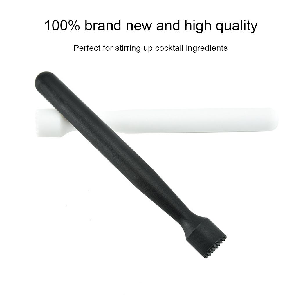 Plastic Cocktail Muddler Multifunctional DIY Drink Mixer Fruit Press Ice Crushing Hammer Stirring Tools Home Bar