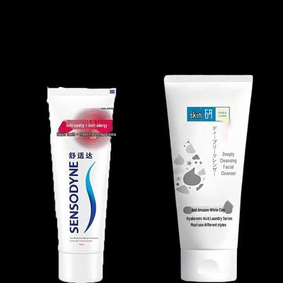 Sensodyne Toothpaste & Mentholatum Cleanser Bundle