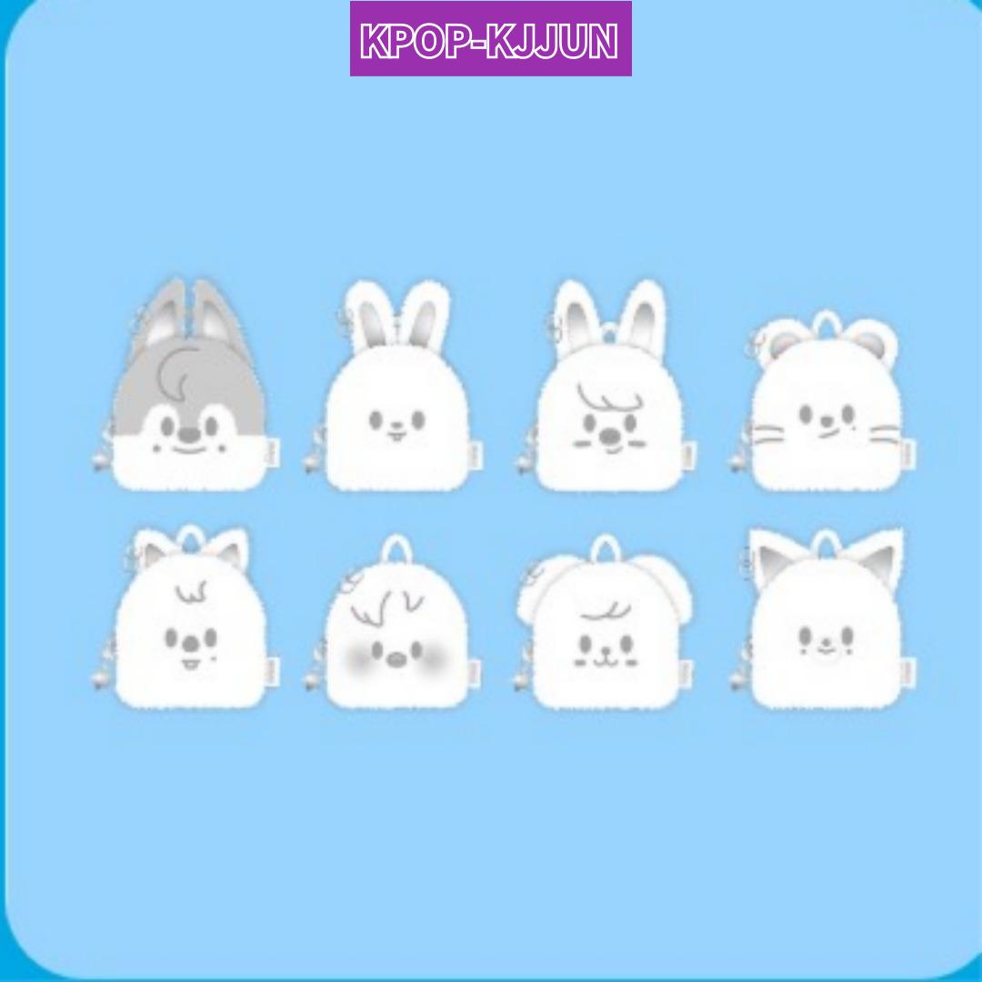 

Stray KIds доминируй:празднуй SKZOO ОРИГИНАЛЬНЫЙ РЮКЗАК СЕРЕБРЯНЫЙ Вер. Wolf Chan