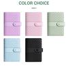 Budget Binder Cash Envelopes A6 Money Saving Binder with Zipper envelopes,Macaron-themed Cash Budget Ledger and Financial Planning Gift Set