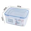 Shixun Draining Food Storage Box Set
