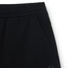 MLB Solid Color Elastic Waist Embroidered Logo Casual Shorts Unisex shorts 3ASPB0263-50BKS