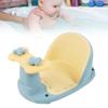 Baby Bath Seating Anti Slip PP Portable Infant Shower Chair with Secure Suction Cups for Washroom Bathroom