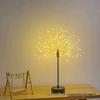 Copper Wire Fireworks Desk Lamp - Dandelion Starry Light, Warm Indoor Decoration, Birthday & Christmas Gift