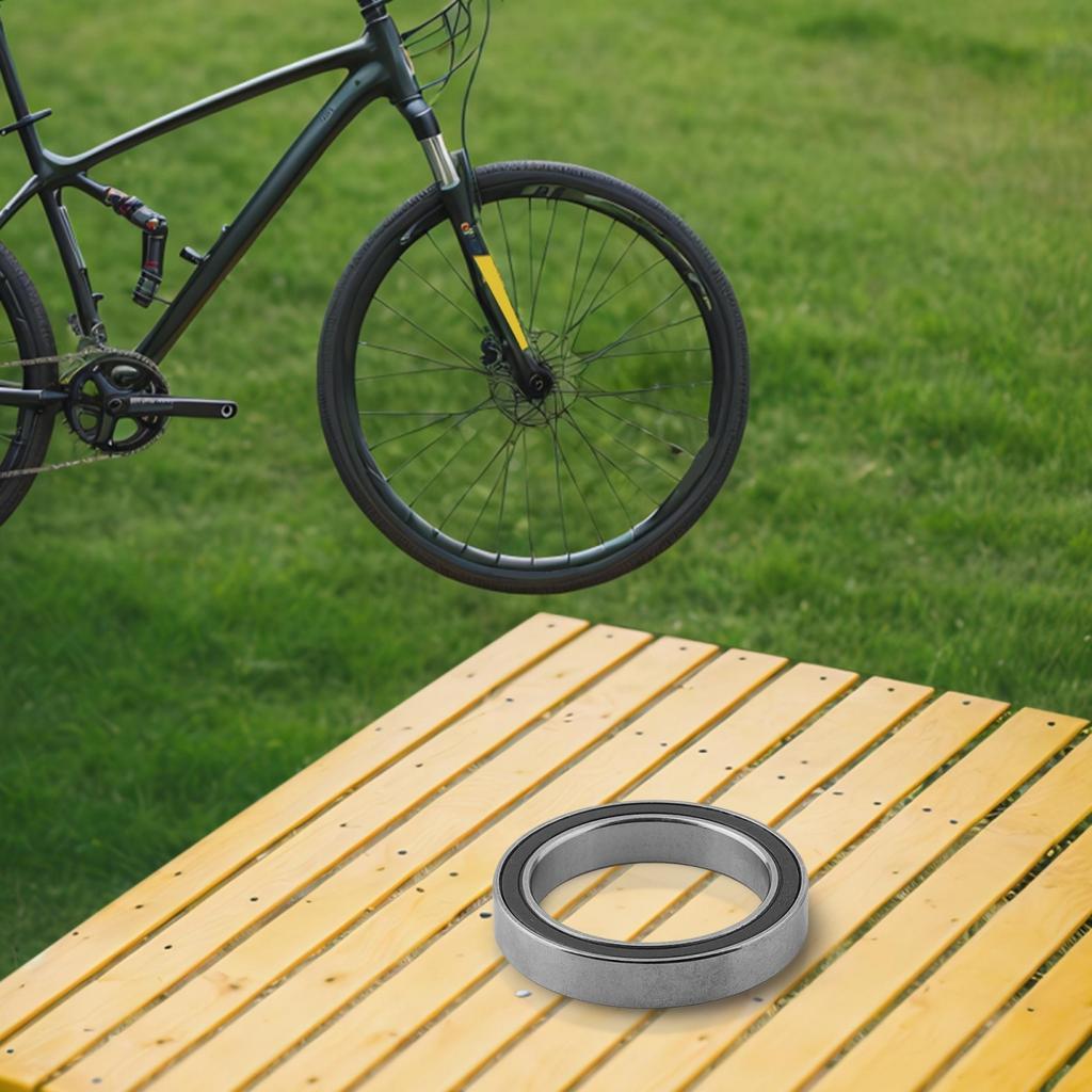 3040H7-2RS Bearing 30x40x7mm Accessories Bike Black+Silver Cycling