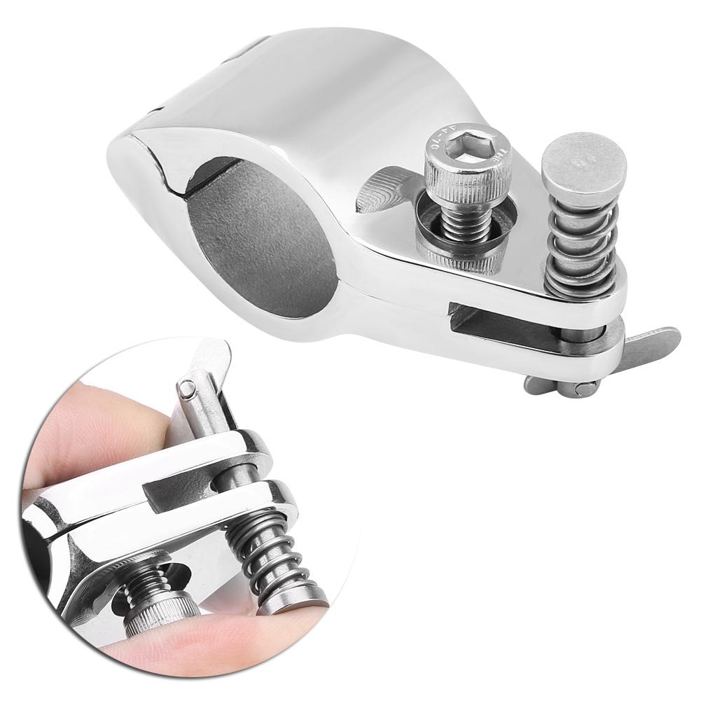 316 Stainless Steel 7 8in Jaw Like Slide Hinged Marine Boat Awning Hardware Fitting
