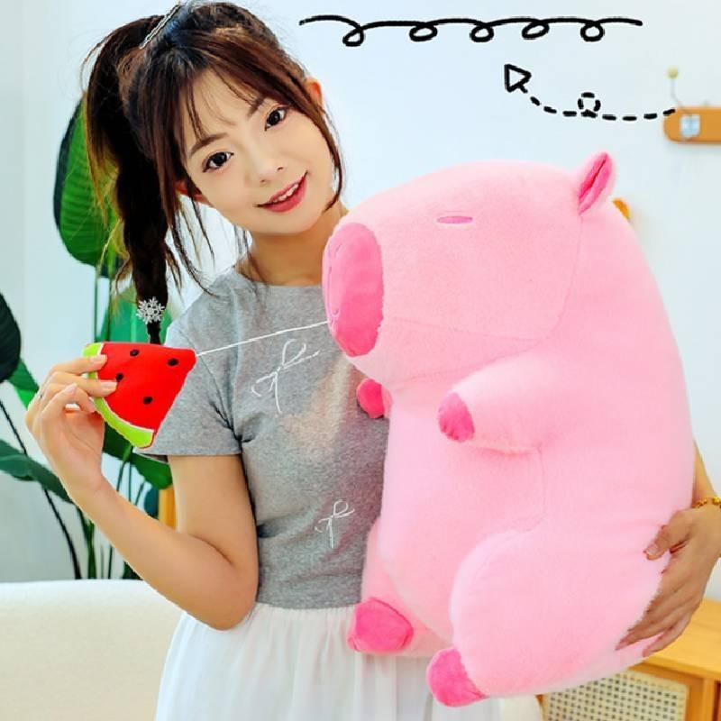 Adorable Capybara Plush Toy Cute Stuffed Animal For Girls Birthday Gift Soft Long Plush