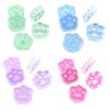 Beads Accessories For Jewelry Making Accessories 5Pcs Pendants Charms Cartoon Cat Paw Beads Dripping Oil Earrings Bracelet Floating  Beads