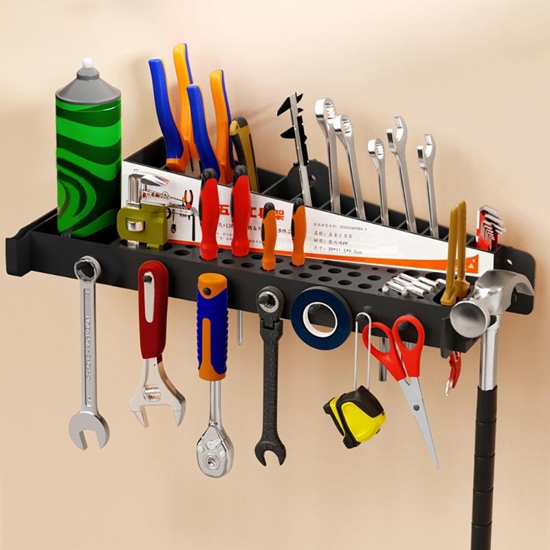 Screwdriver Organizer Wall Mounted Screwdriver Holder Screwdriver Rack Space Saving Wall Screwdriver Stand Hanger