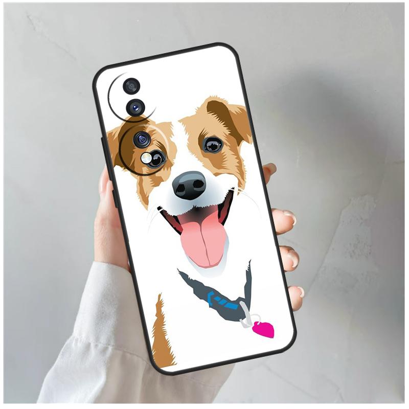 Jack Russell Terrier For Honor Magic 8 Pro 6 7 Lite Case For Honor Win RT 50 70 90 200 400 X8c X8b X9a X9b X9c X9d