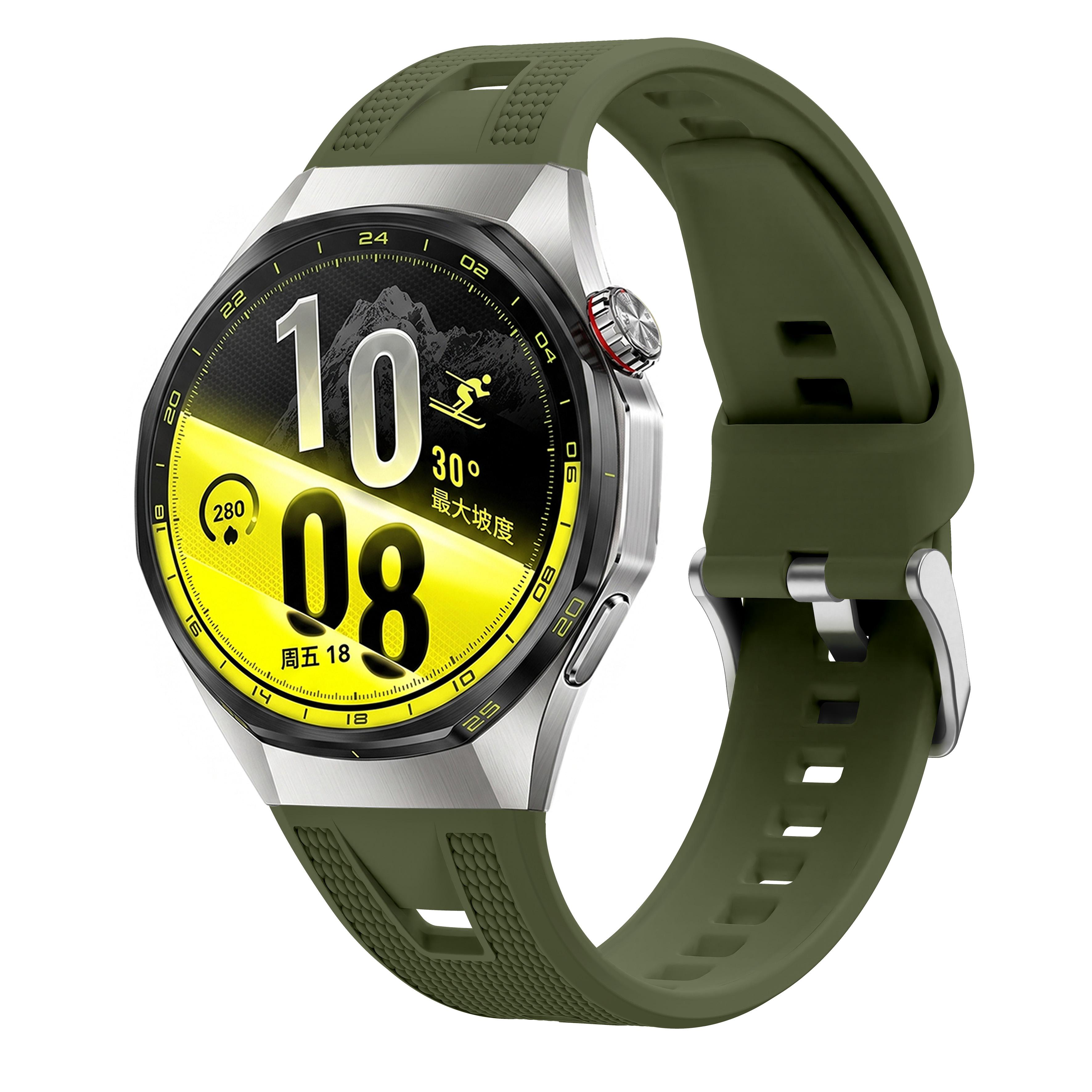 Sport szilikon csere óraszíj Huawei Watch GT7 Pro / GT6 Pro készülékhez  Huawei WatchGT7Pro/GT6Pro hadsereg zöld színe