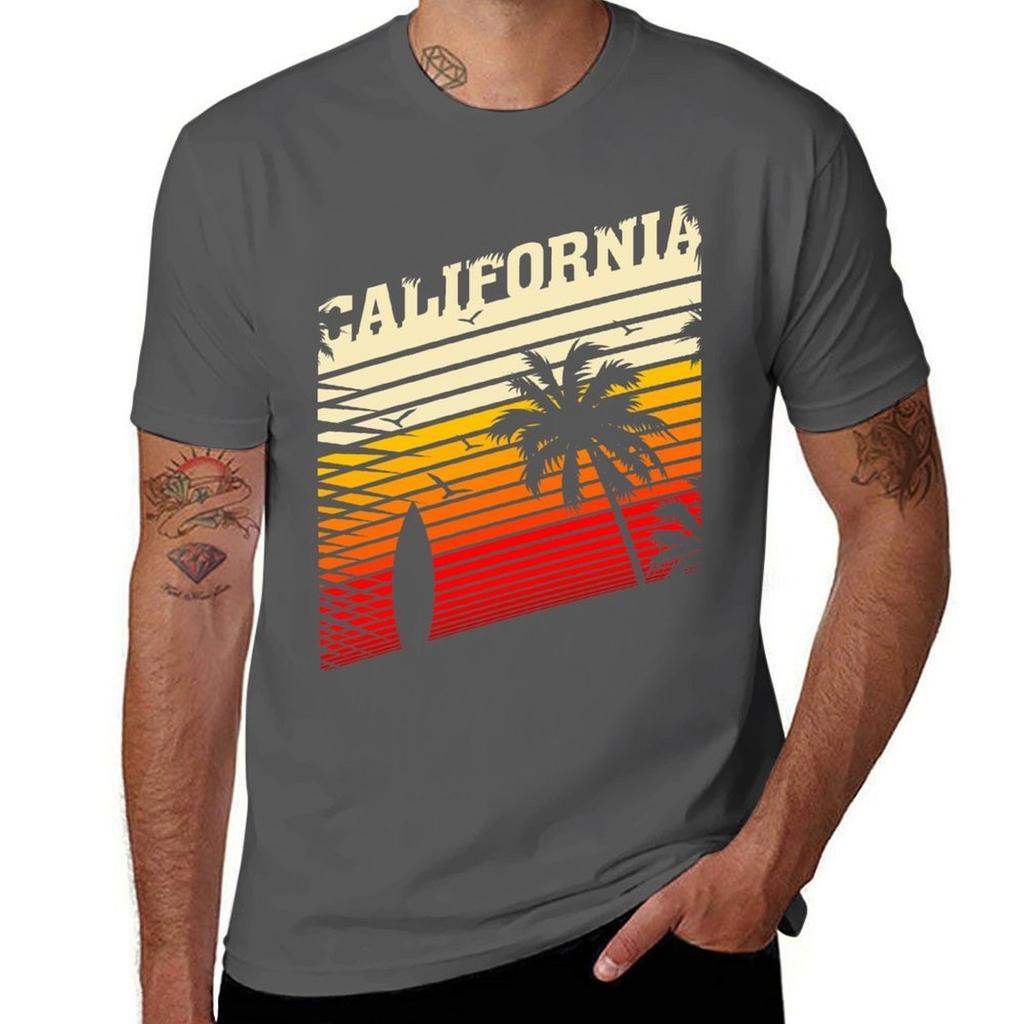 California Sunset Surf Bay By Subgirl Tshirt T Shirt For Unisex 100 Percent Cotton T Shirt Unisex Designer Tshirt