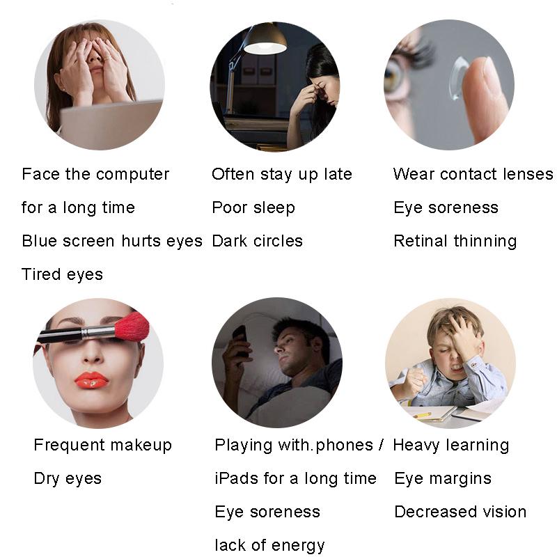 Eye Care Nano Sprayer Moisturizing Water Mist Steam Steamer Eye Beauty Skin Face Steam Machine Sprayer For Eye Care