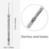 Round Stainless Steel Handle Thread Cutter Seam Ripper Stitch Unpicker Sewing Tool DIY Cross Stitch Sewing Thread Remover