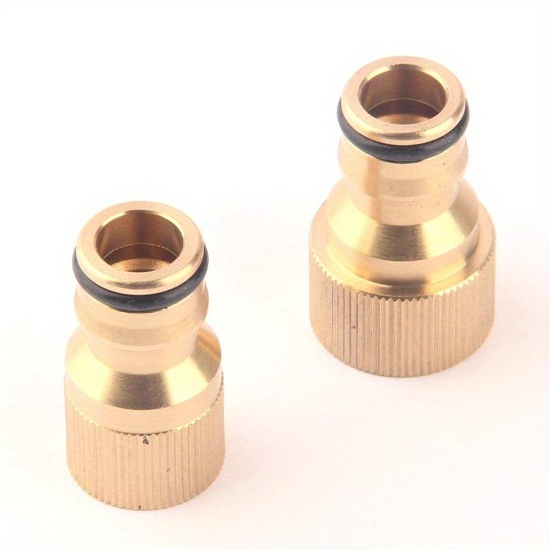 1Pc M18 or M22 Electric Car Wash Pump Connector, Household Wash Brush, Copper Nipple Handle, Switch Connector