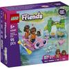 LEGO Friends Adventure Boat with Axolotl Toy Building Set for Kids Ages 5-8