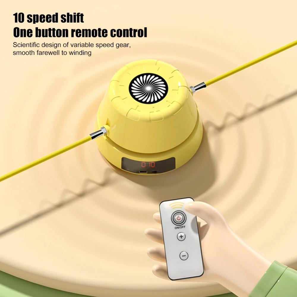 Digital Counter Electric Rope Skipping Machine Training Toy Skipping Rope Machine  Outdoor Game