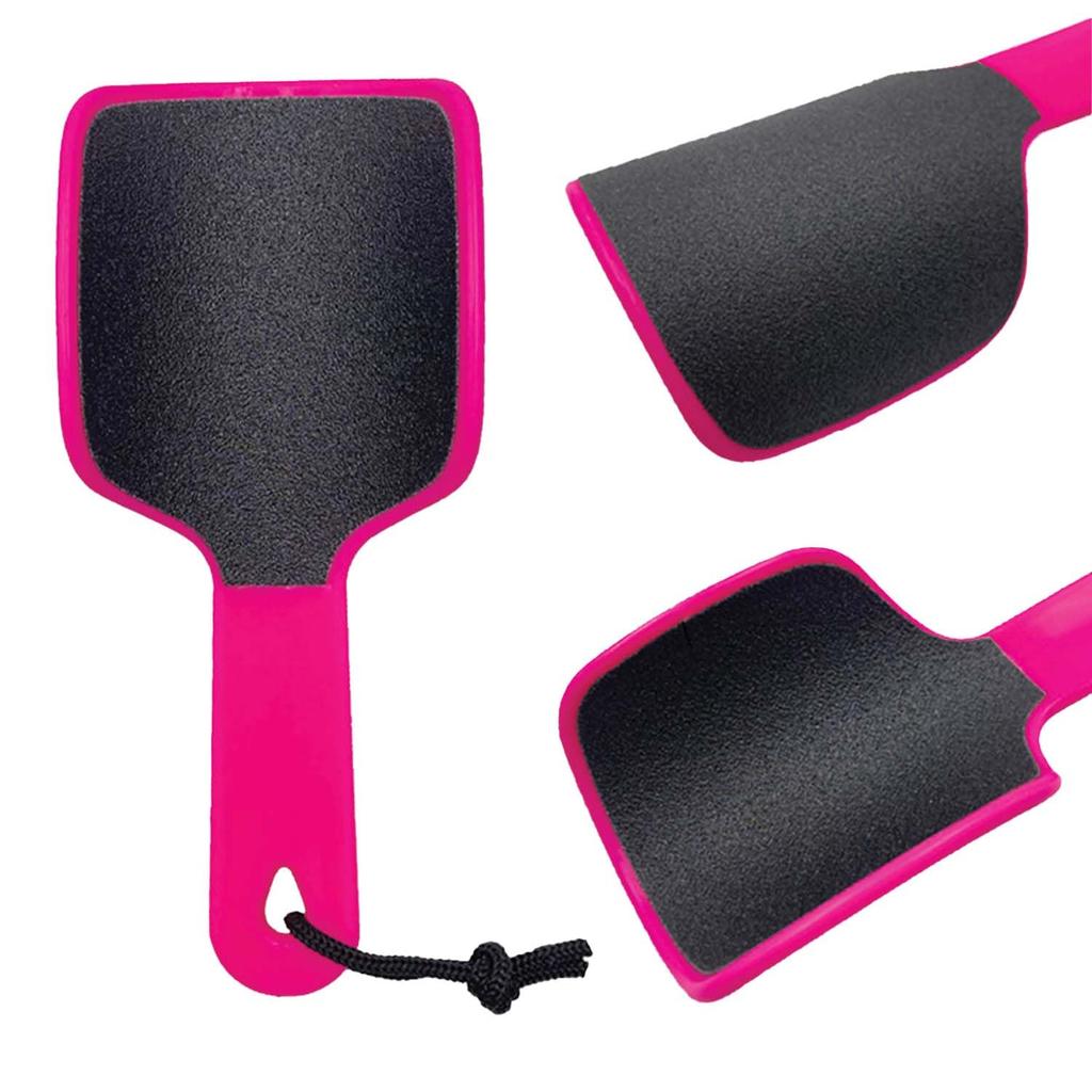 TEMPERIA (1pc) Foot Scrubber for Dead Skin - Double Sided Pedicure Kit for Women - Feet File Scrub Tools, Heel Scraper Filer & Leg Cleaner Brush -
