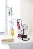 Yamazaki Hair Dryer & Hair Iron Holder, White, Approx. W16 X D8.5 X H14cm, Beautes Hair Dryer HolderHair Iron Storage, 7593