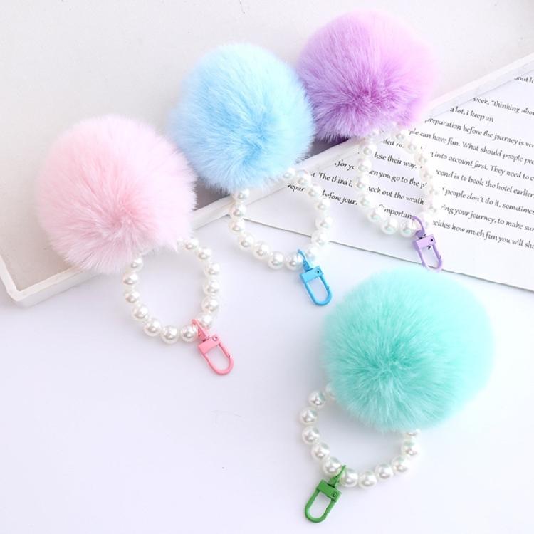 Hair Ball Multicolor Pompoms for Keychains Shoes Hats DIY Handmade Jewelry Craft