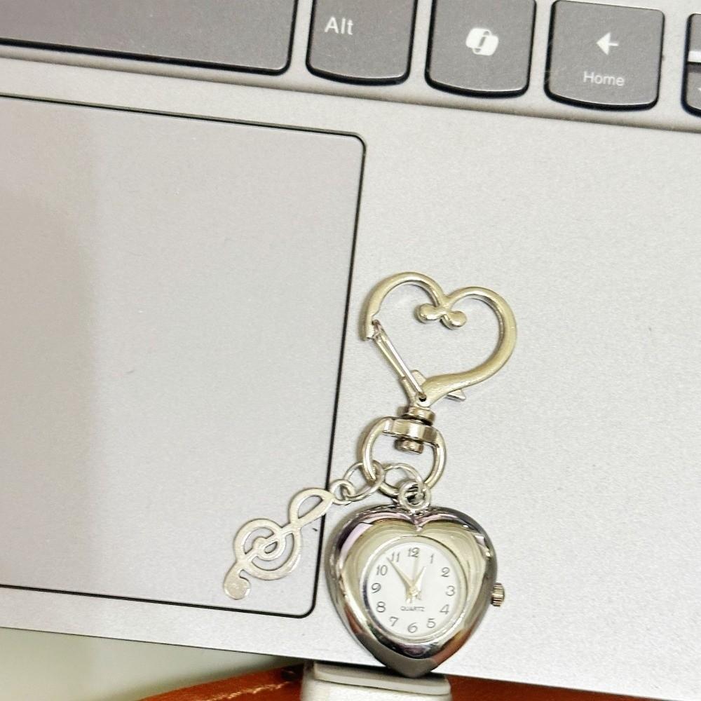 Taschenuhr im Vintage-Look Metall Paar Stil Schlüsselanhänger Steampunk Uhr Schlüsselanhänger Rucksack Anhänger
