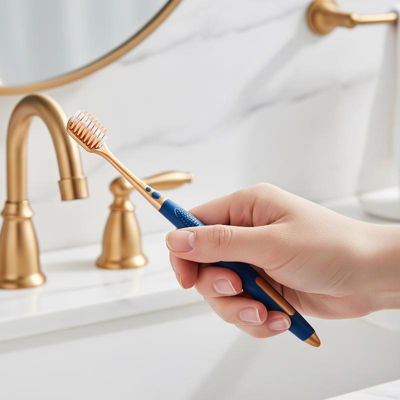 6Pcs Wide Head Household Adult Soft Bristled Toothbrush For Both Men And Women Household Cleaning