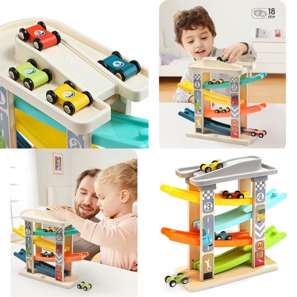 Wooden Track For Intellectual Development And Hand-eye Coordination