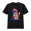 Hippie Gnomes T Shirt Tie Dye Peace vintage Washed homme graphic Top For Everyday Wear Unisex fashion Casual Versatile Slightly