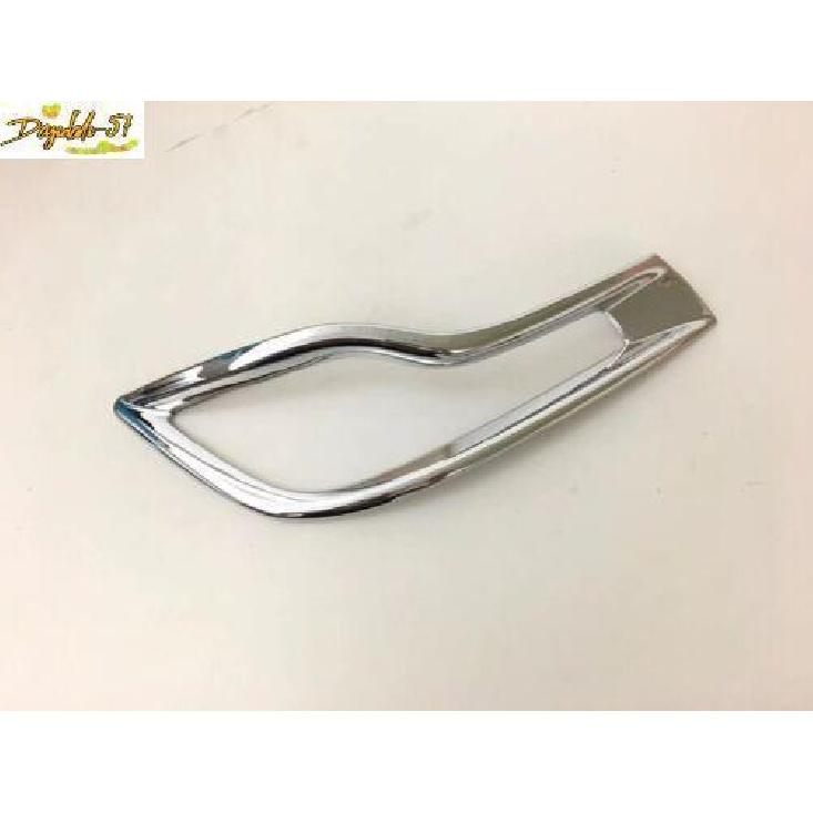 Pair For Honda CRV 2017- ABS Chrome Rear Fog Light Lamp Cover Trim New