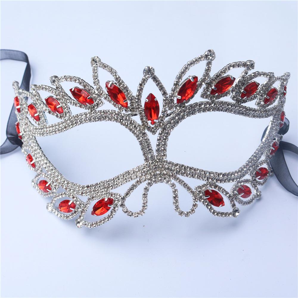

Новая модная маска с водными бриллиантами для Хэллоуина, шар для макияжа, блестящие аксессуары для девочек, маска