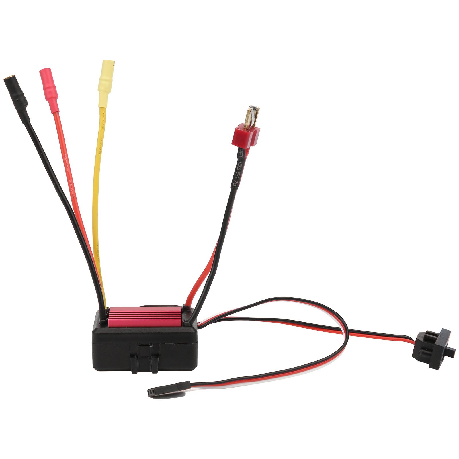 

35A Small Brushless Electronic Speed Controller ESC for 118 116 Remote Control CarRed