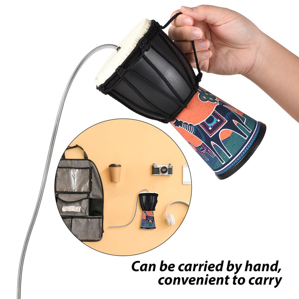 4-Zoll-Federtrommel Donnertrommel Soundeffektinstrument PVC Leichte tragbare Donnertrommel