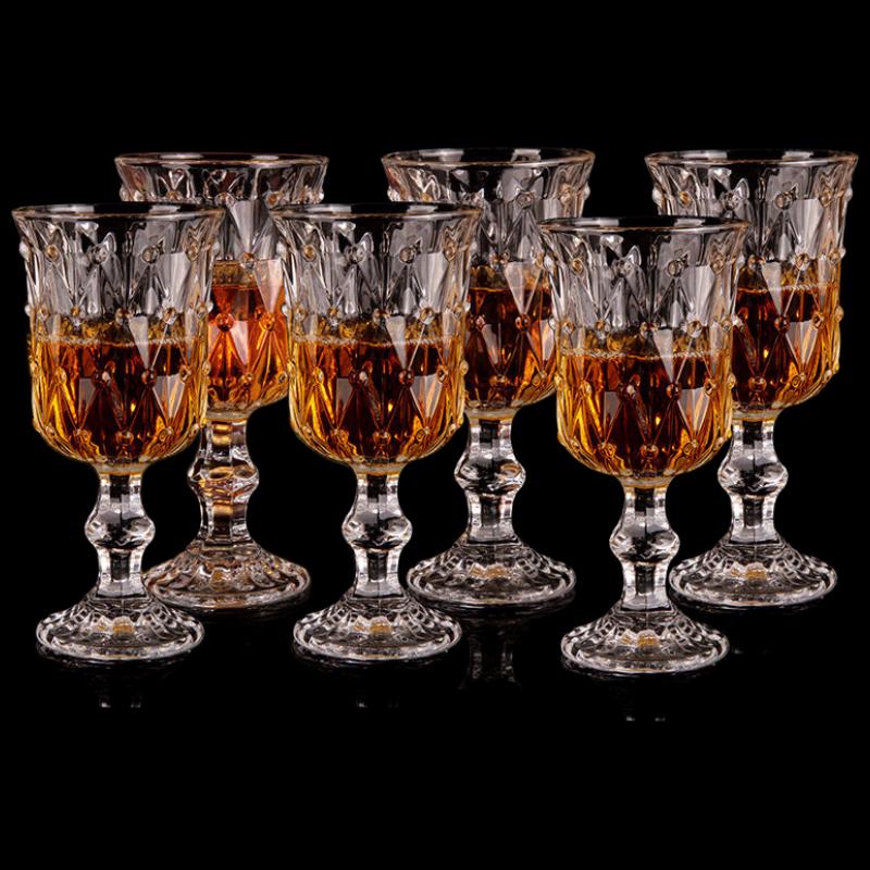 Flavinmci 2 European Crystal Wine Glass Set